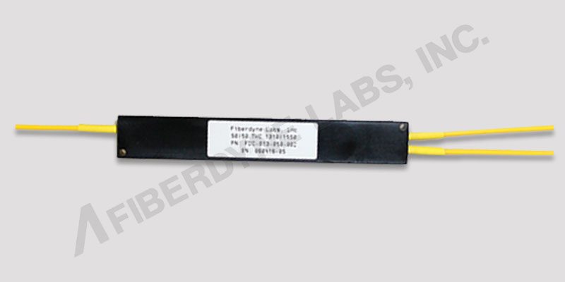 1x2, 3mm Jacketed, Heavy Duty Coupler, FC Connector Also Shown