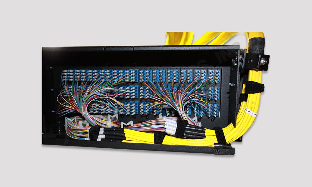 144 Port Termination Box Back View