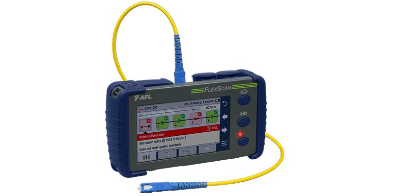 FS200 FlexScan® OTDR with SmartAuto®, FleXpress™ and LinkMap®