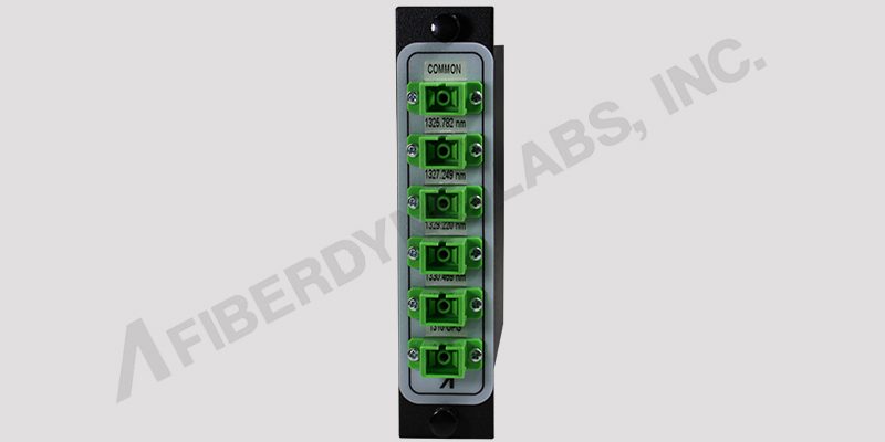 Front View O-Band Dense Wave Division Multiplexer