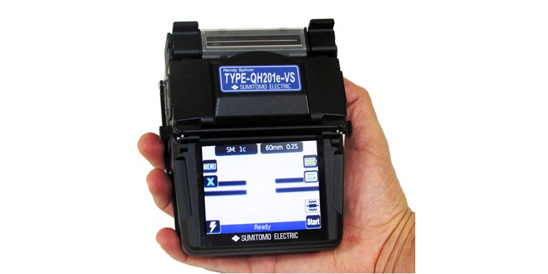 Sumitomo Quantum Type-QH201e-VS Handheld Fusion Splicer