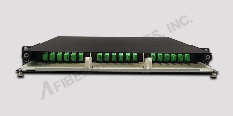 High Density 1U High Fiberdyne Rackmount Distribution Center