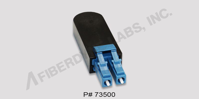 LC/UPC Loopback Block Style Front View P/N 73500