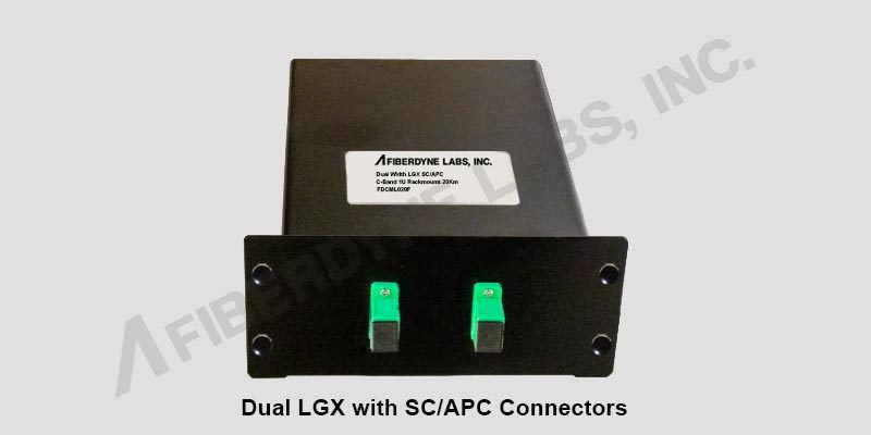 Dual LGX with SC/APC Connectors