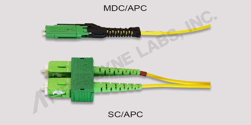 MDC/APC-LC/UPC MDC 1.6mm 2 Fiber Mini Round Riser