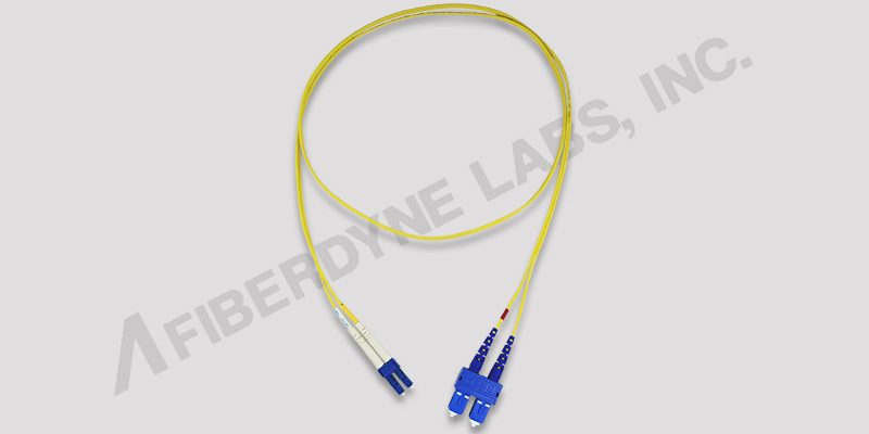 Singlemode Duplex OS2 LC/UPC Clipped-SC/UPC Yoked