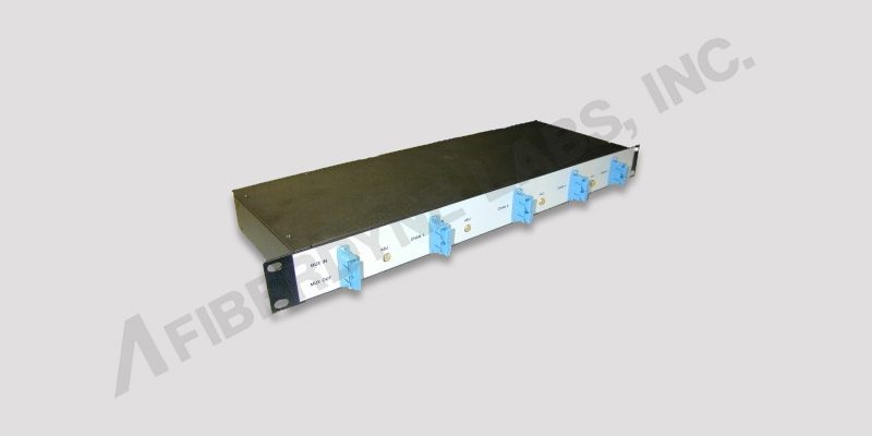 Four Channel, Adjustable Attenuation, Rack Mountable, DWDM Module