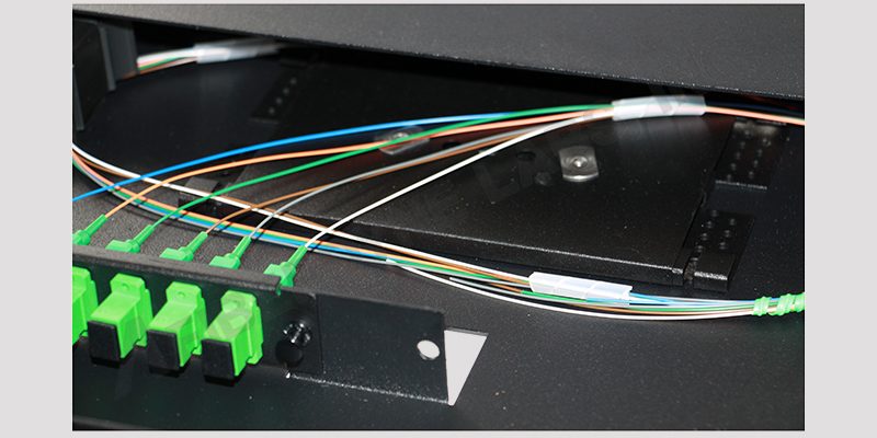 Close-Up of Splice Tray