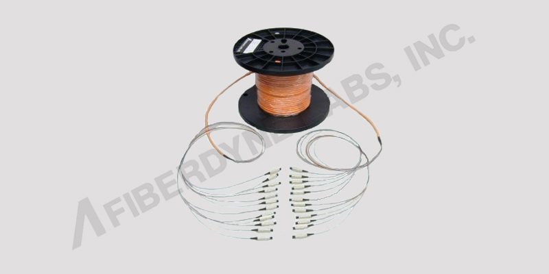 Multimode 900�m Preconnectorized Multi Fiber Backbone Cable Assembly