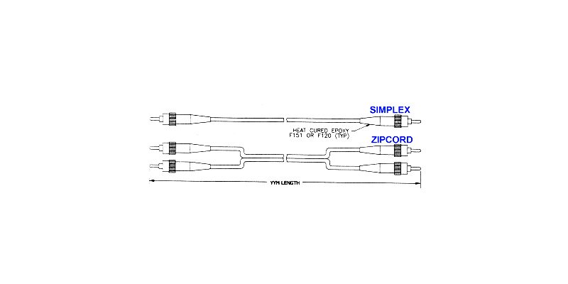 62.5/125 OM1 Tight Buffer Multimode, Fiber Optic Cable Assembly Specifications