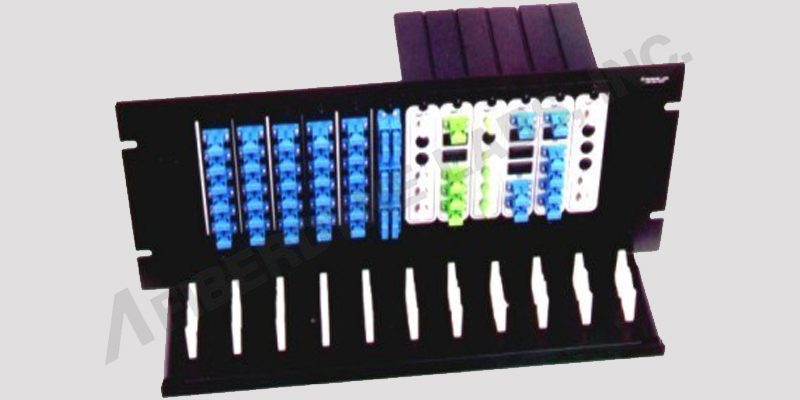 4U high Rack-mount Panel Top View