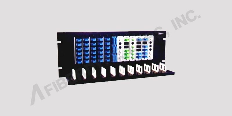 4U High Rack-mount Panel Front View