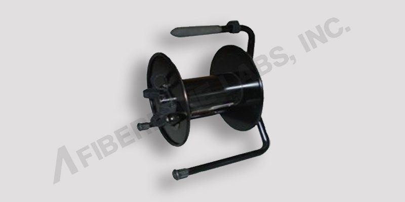 Small Reel can hold up to 750 feet of 0.25 diameter cable