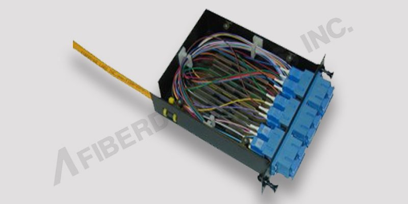 LGX Singlewide Fusion Splice Module up to 12 Fusion Splices